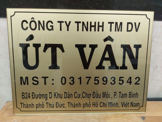 Bảng tên công ty inox bang ten cong ty 4