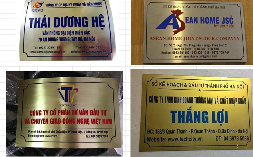Bảng tên công ty inox bang ten cong ty inox 4