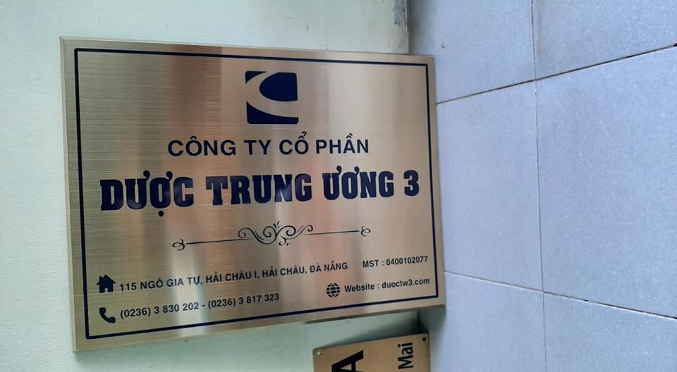 Bảng tên công ty inox bang ten cong ty inox 7