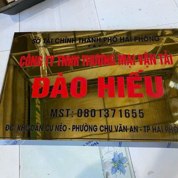 Biển tên công ty đẹp bien cong ty 10
