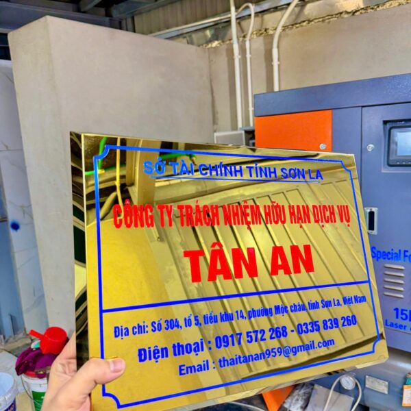 Biển tên công ty đẹp bien cong ty 14