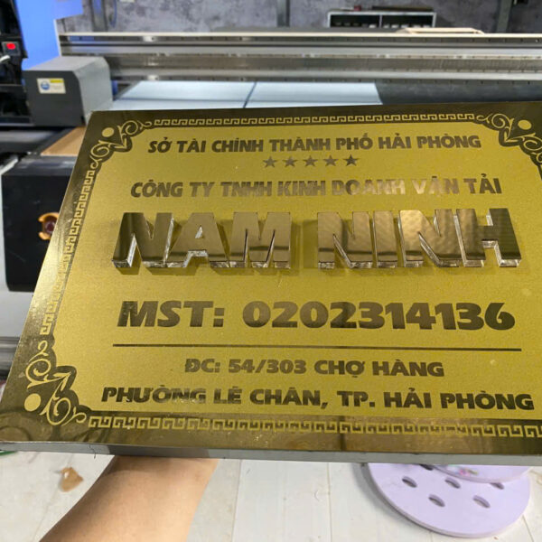 Biển tên công ty đẹp bien cong ty 18