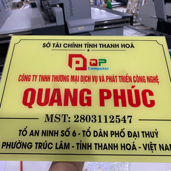 Biển tên công ty đẹp bien cong ty 4