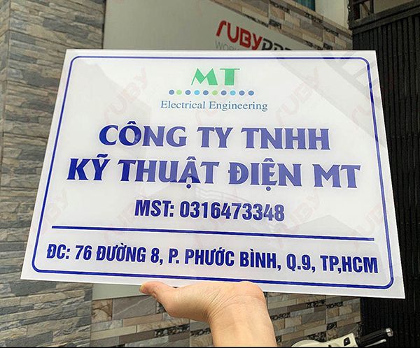 Biển công ty giá rẻ