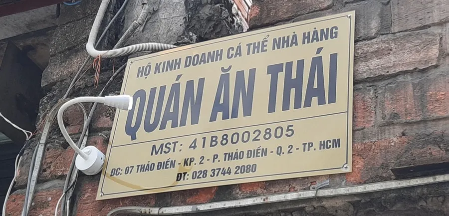 Biển hộ kinh doanh mica và alu 20x30cm bien ho kinh doanh 6